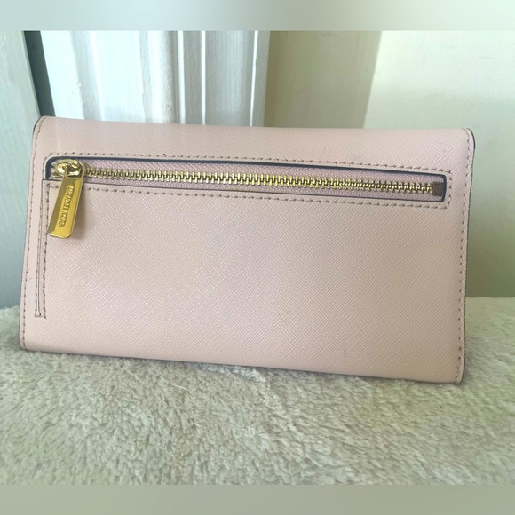 Michael Kors Pink Saffiano Leather Wallet EUC - Picture 10 of 11